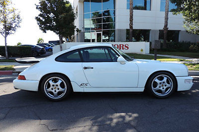 1993 porsche 911 rs america in white / full service records / must see / 964