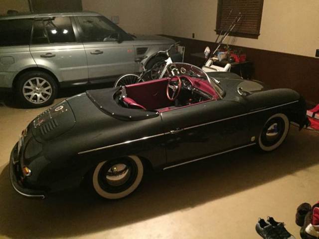 1957 porsche 356 speedster-2332hipo-a/c-carrera options/emblems-4 wheel disc-irs