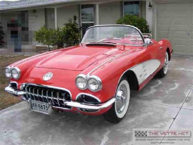 1958 chevrolet corvette for sale in sarasota, fl