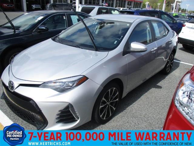 2017 toyota corolla se se 4dr sedan 6m for sale in milford, delaware