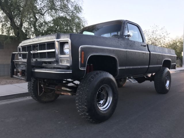 gmc truck 4x4 lifted 454 v8 over 25+ photos uploaded 5-day auction at no reserve