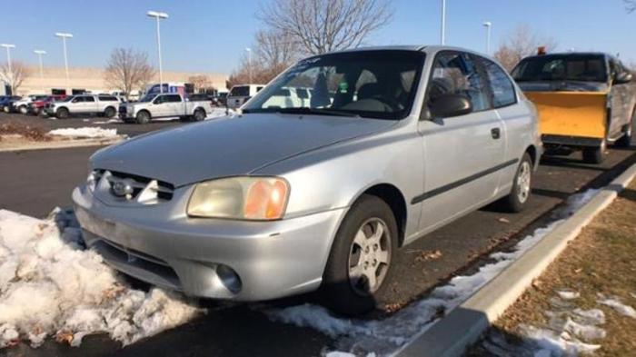 2002 hyundai accent l l 2dr hatchback for sale in boise, idaho