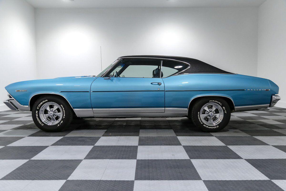 1969 chevrolet chevelle azure turquoise coupe ls3 v8 6l80e automatic