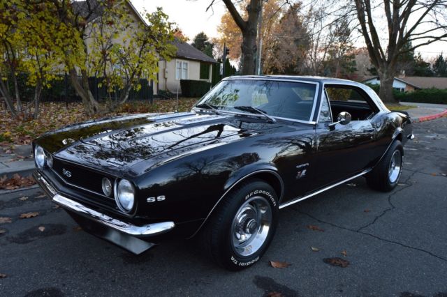 gorgeous restored 1967 chevrolet camaro super sport coupe 396 4speed nice !!