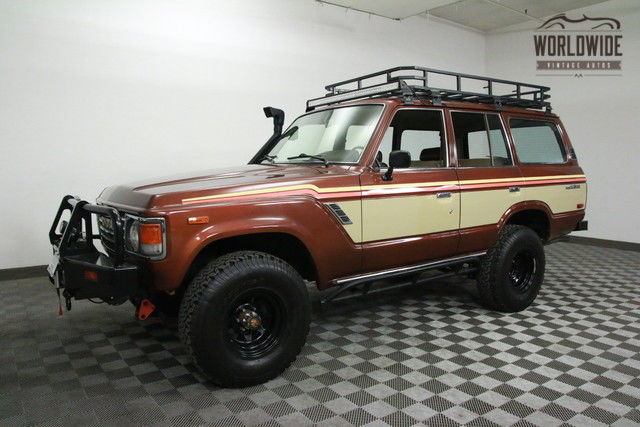 1984 brown fj60. $20k plus build. amazing!!