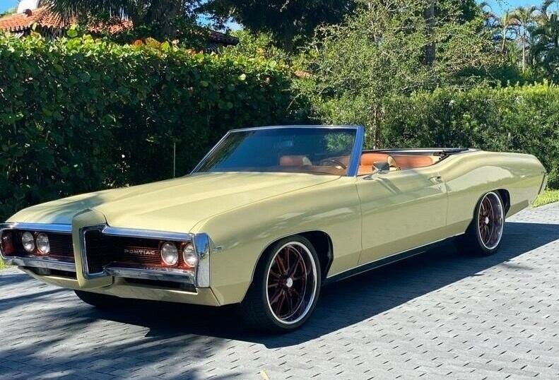 1969 pontiac catalina convertible stunning color mayfair maize pearl finish
