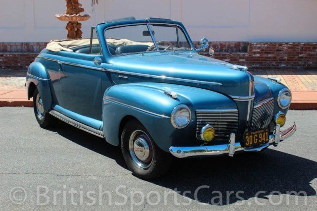 1941 mercury convertible