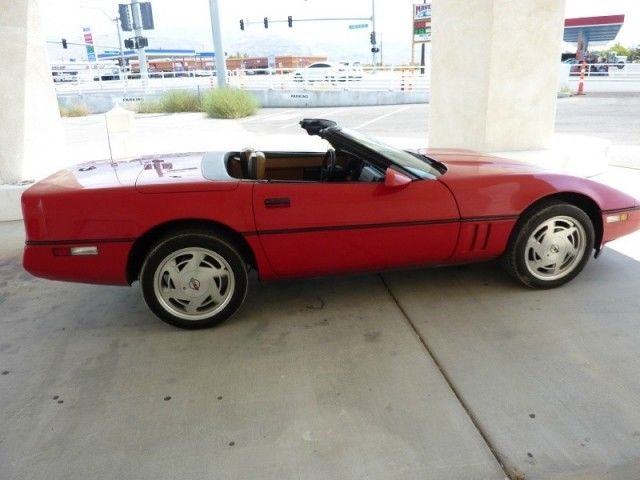 1988 chevrolet corvette convertible 76000 miles very very nice california car