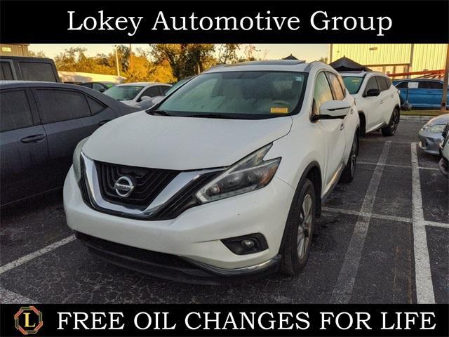 2018 nissan murano sl