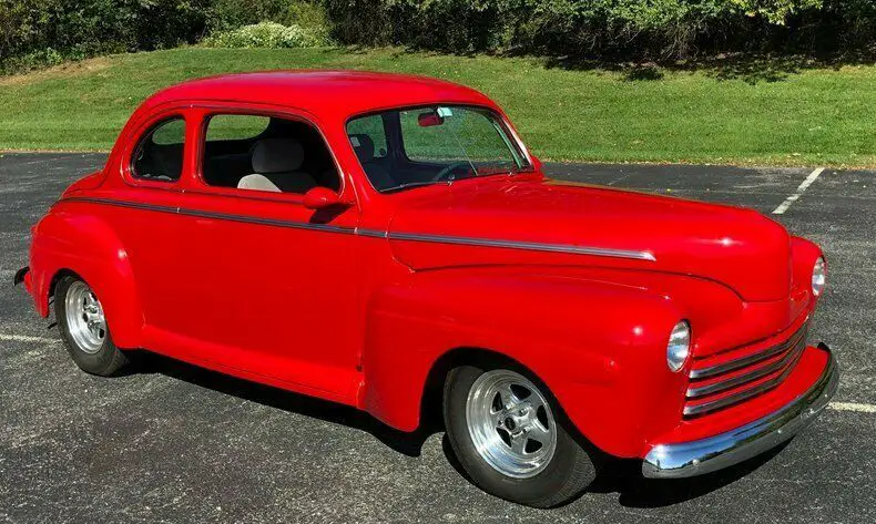 1946 ford deluxe coupe street rod