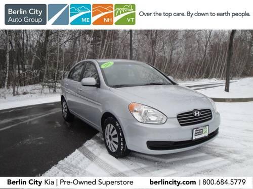 2011 hyundai accent sd gls 4dr sedan gls for sale in saint george, vermont