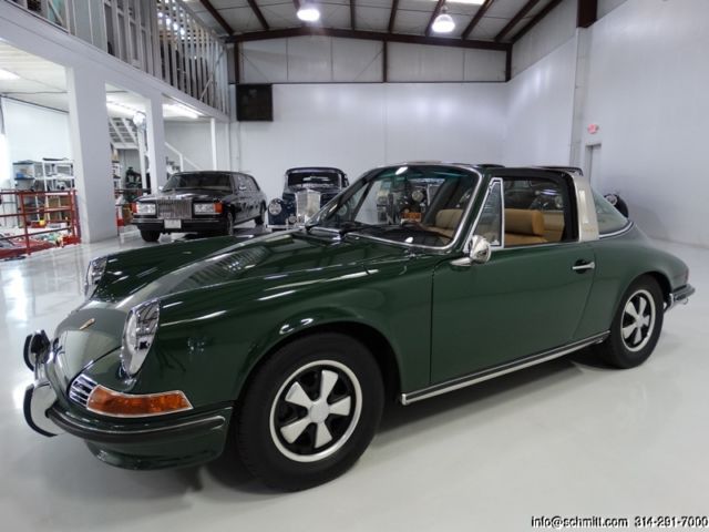 1970 porsche 911e targa, original matching #s engine! u.s. model! 1 of 993 built