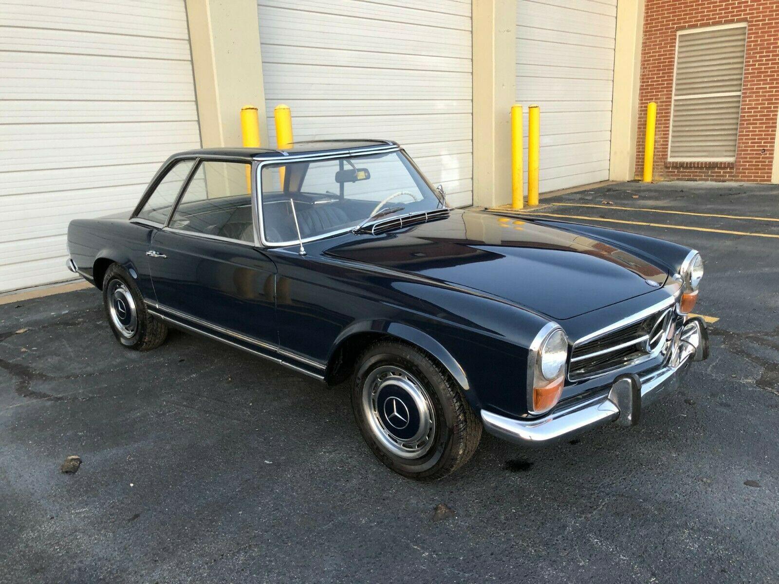 1964 mercedes benz 230sl convertible very rare color 4 speed