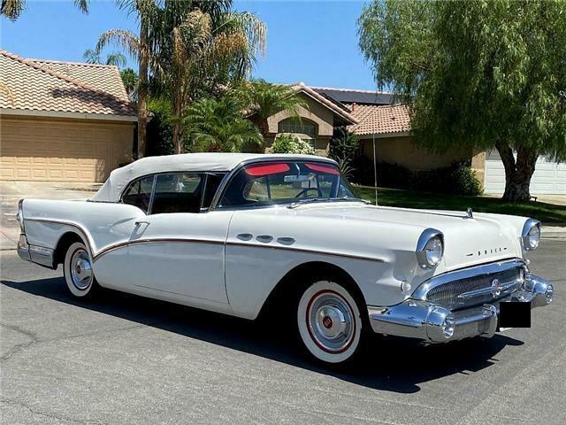 1957 buick special convertible 78000 miles white convertible 6.0 automatic
