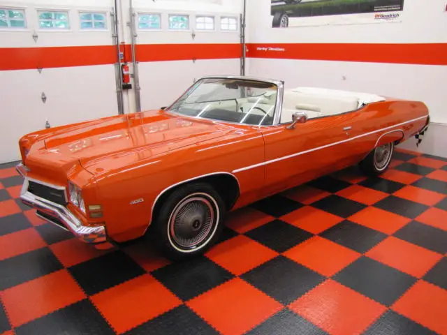 1972 chevrolet impala convertible special order color ready to cruise