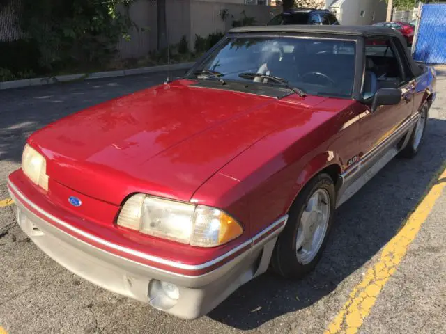 rare collectible convertible 63000miles 1of last fox body ever made!7-30-93 prod
