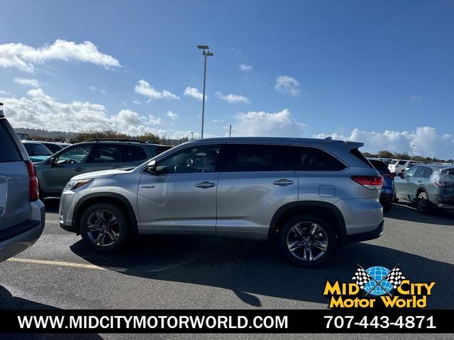 2018 toyota highlander hybrid limited