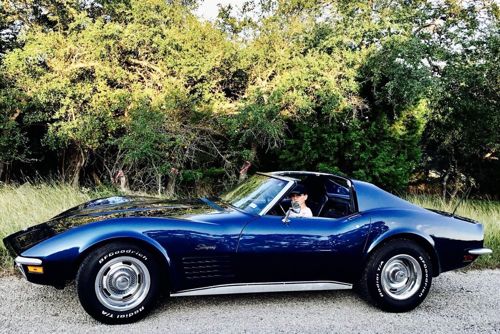 1972 chevrolet corvette fresh paint 40677 miles