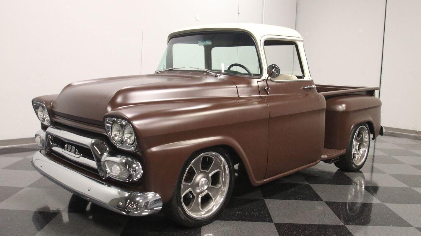 1959 gmc 100 big back window cool classic pickup 2061 miles