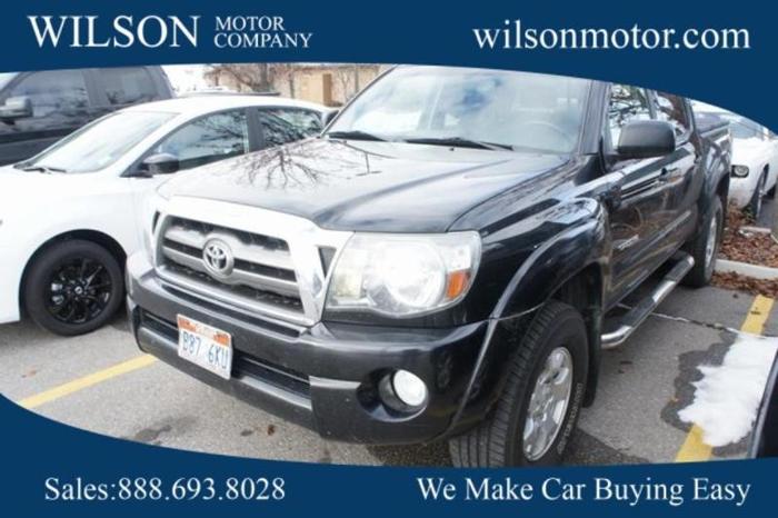 2010 toyota tacoma v6 4x4 v6 4dr double cab 5.0 ft sb 5a for sale in logan, utah