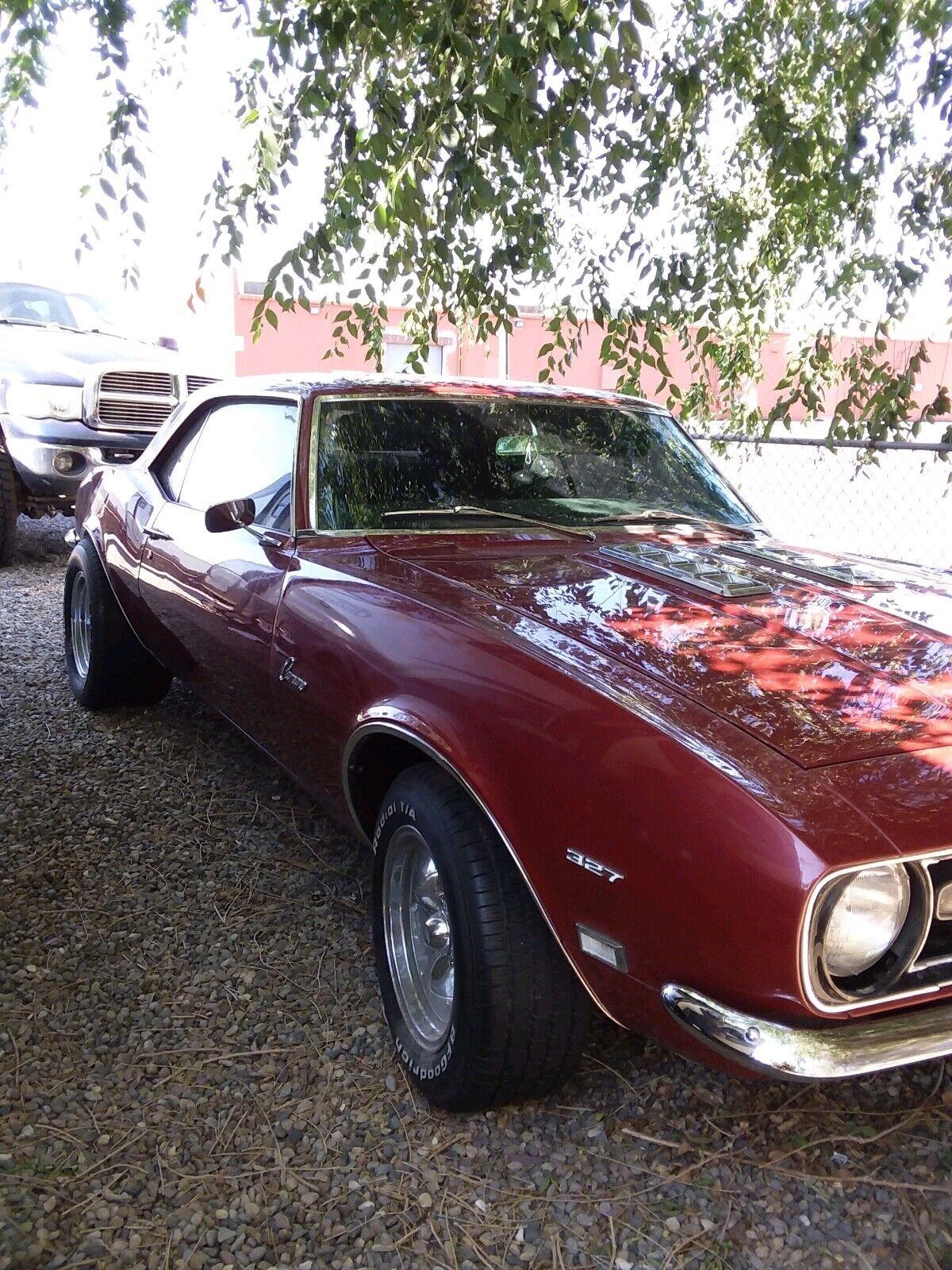 1968 chevrolet camaro cherry red 73487 miles