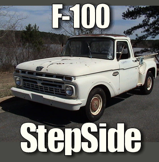 1966 f100 stepside - 1 owner - georgia barn find