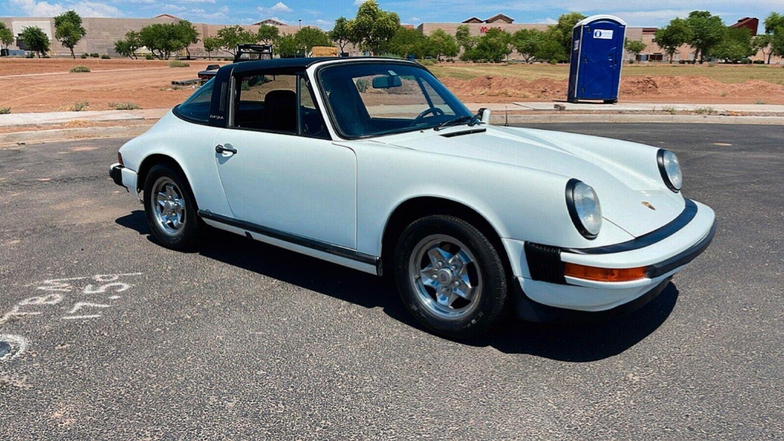 1976 porsche 911 manual white coupe 76000 miles
