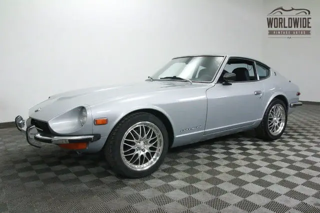 1973 datsun 240z silver. gorgeous. aftermarket wheels!