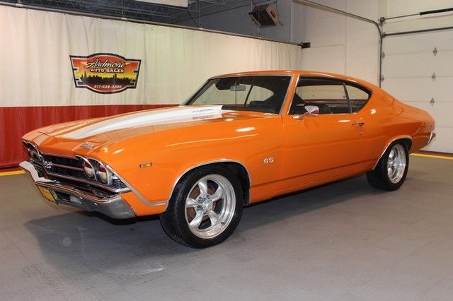 1969 orange ss clone. 396 big block runs great crager rims call with offers