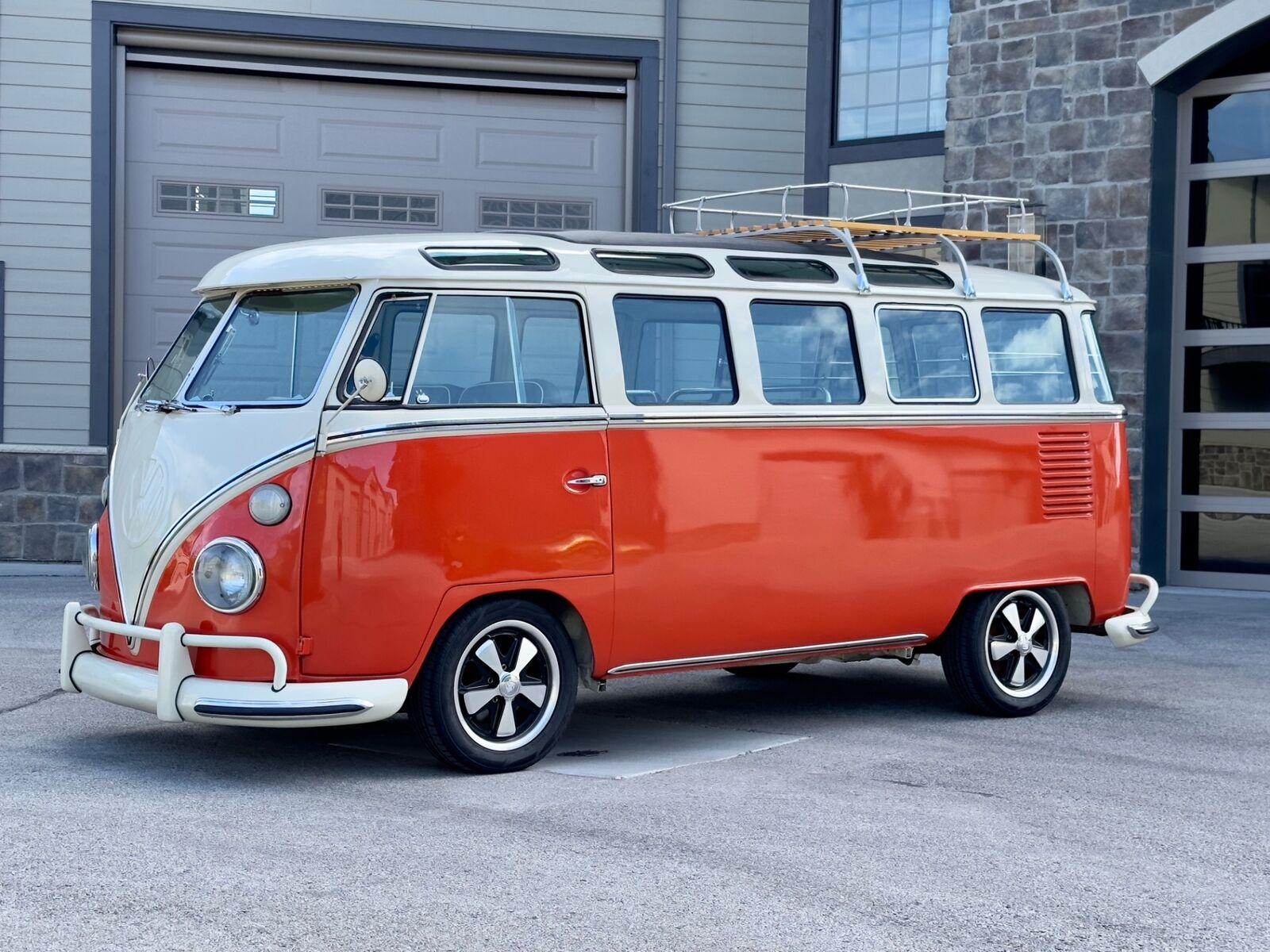 1972 volkswagen type ii completely restored 1600cc engine 23 window deluxe