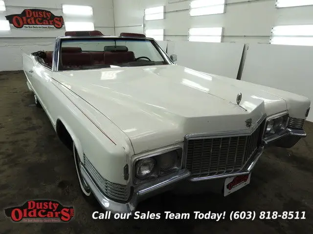 1970 white runs yard drives body inter good 472v8 needs tlc!