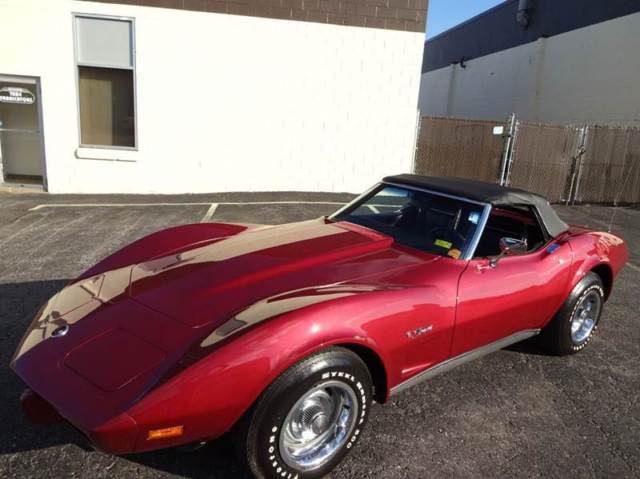 1975 chevrolet corvette stingray convertible both tops very low miles beautiful