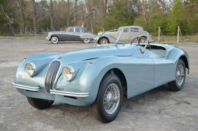 over $30,000 to date in body and paint xk120 roadster numbers matching car