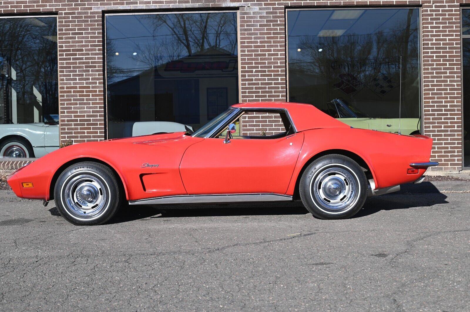 1973 chevrolet corvette 350 190hp automatic convertible