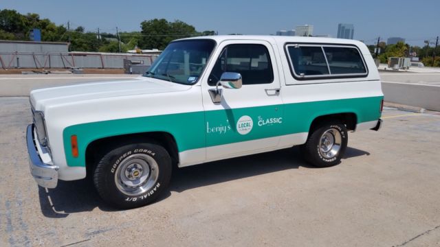 1976 chevy blazer 2-door, restored, vintage a/c