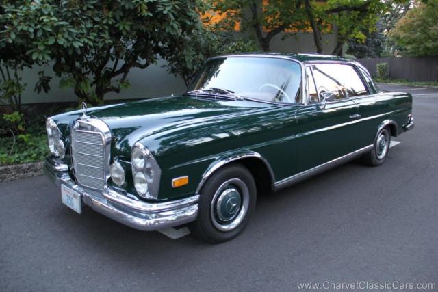 1968 mercedes-benz 250 se coupe. nice! see video