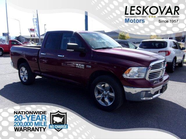 2017 ram ram pickup 1500 big horn 4x4 big horn 4dr quad cab 6.3 ft. sb pickup for sale in butte, montana