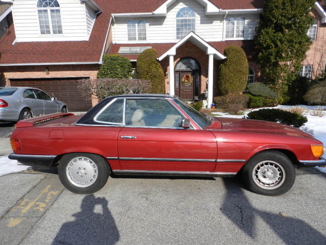 1973 450sl convertible new paint low miles v8 new seats