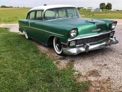 1956 chevrolet 210 green 210