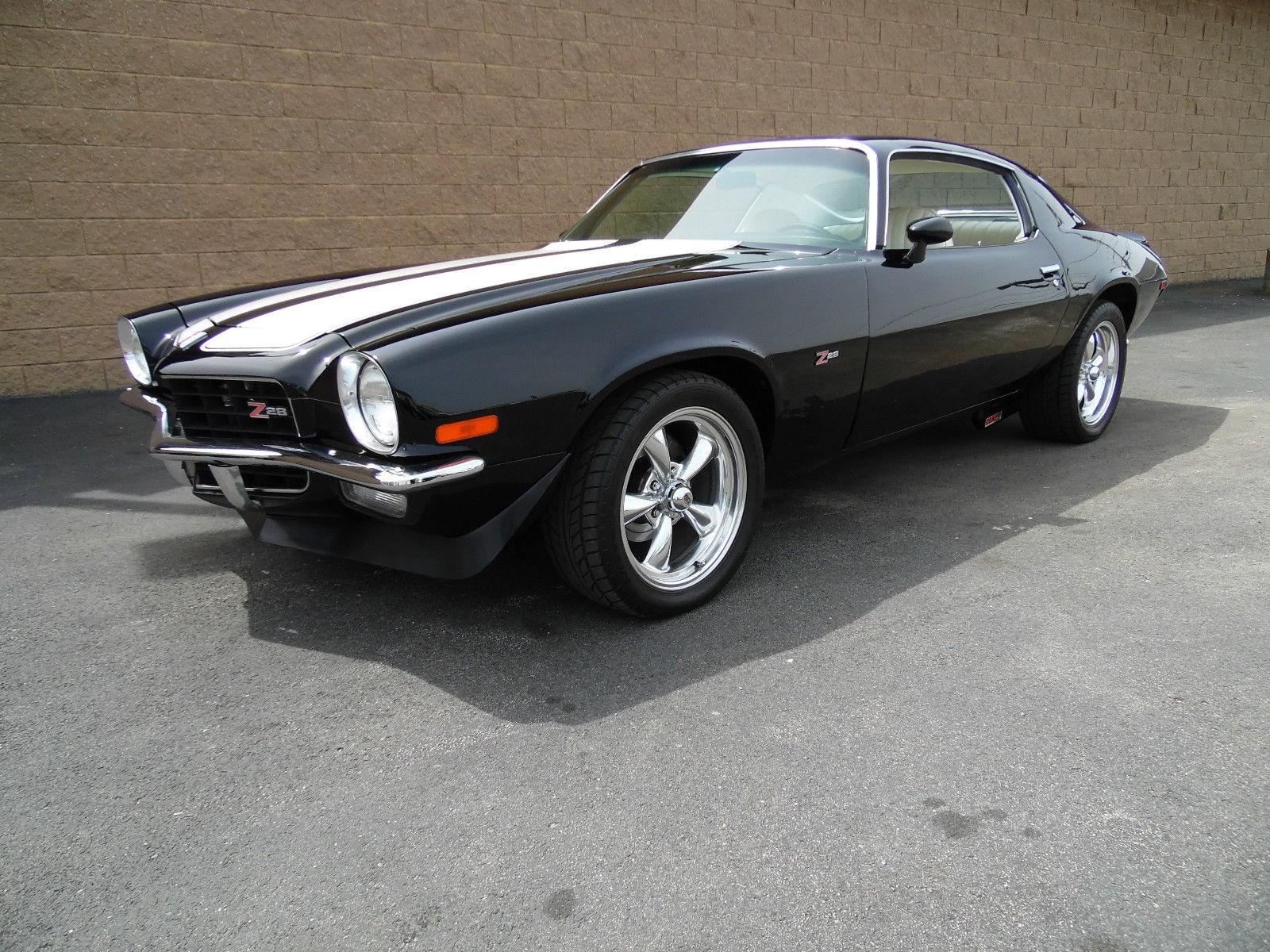 1973 chevrolet camaro z28 383 stroker turbo 400 black