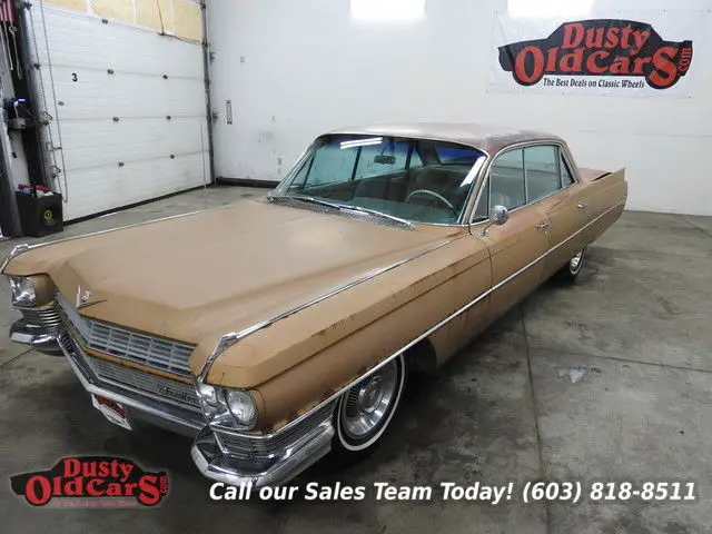1965 gold runs drives body inter good 429v8 auto!