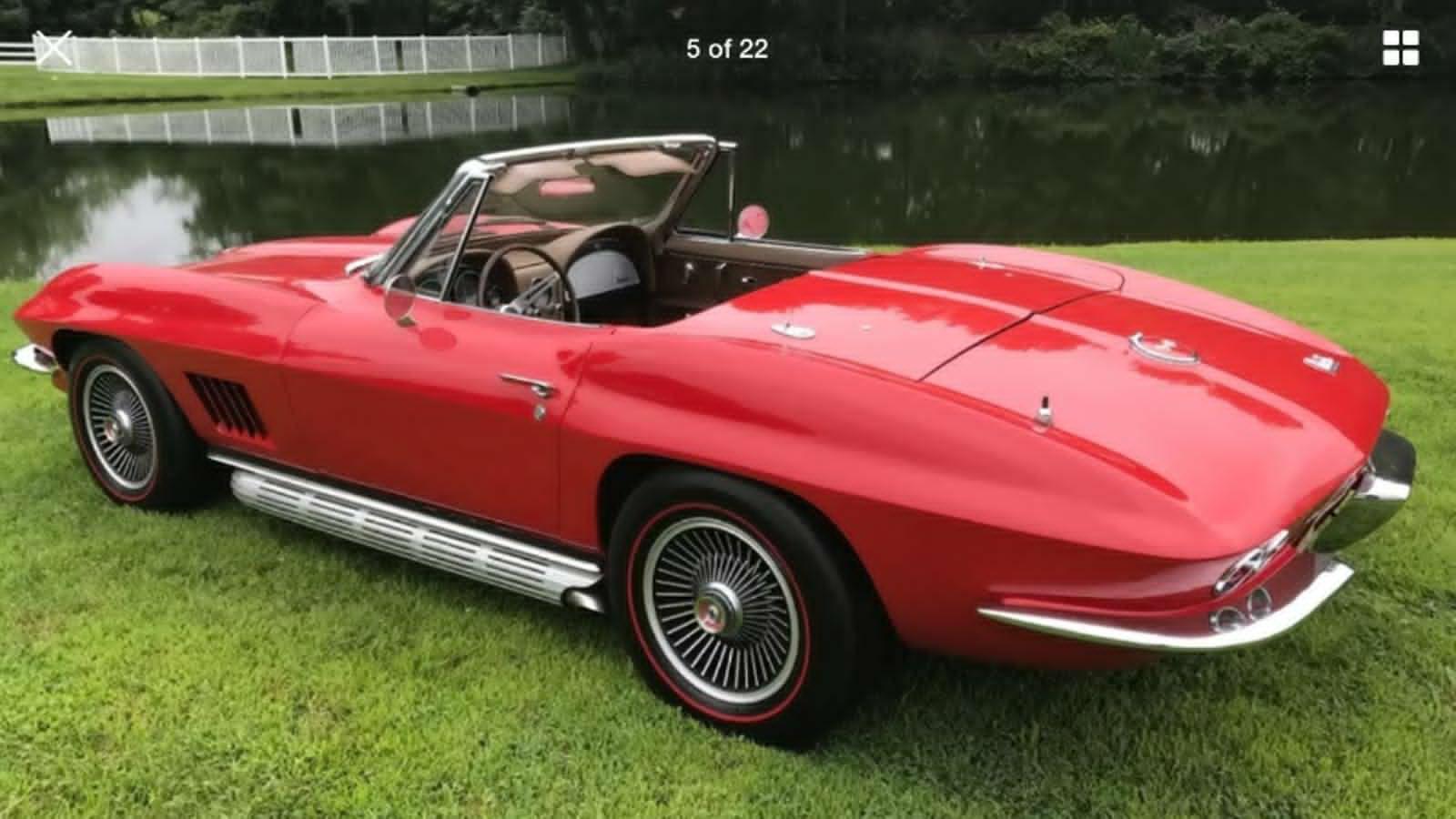 1967 chevrolet corvette roadster