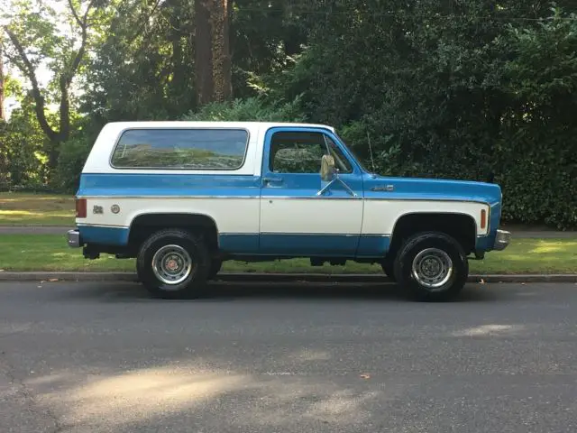 1978 gmc jimmy 4x4 only 35k miles 1 owner high sierra k5 blazer restored