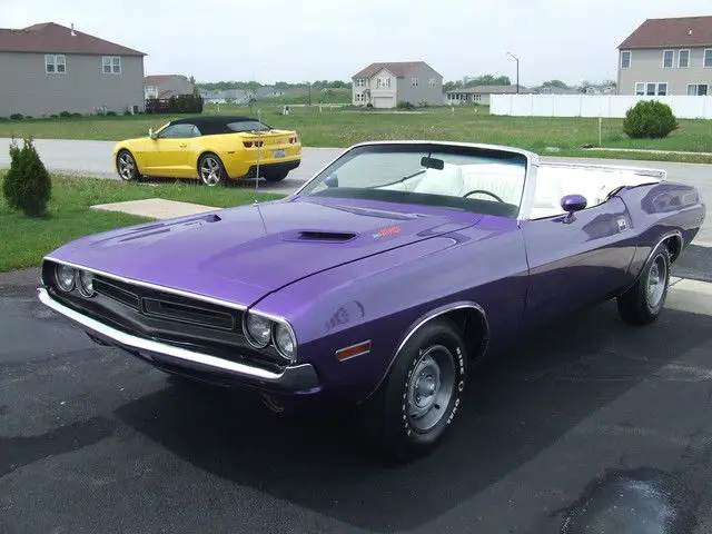 rotisserie restored 1971 dodge challenger convertible