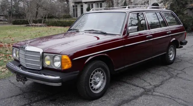 1984 mercedes benz 300td wagon one owner roof rack sunroof turbo diesel nr