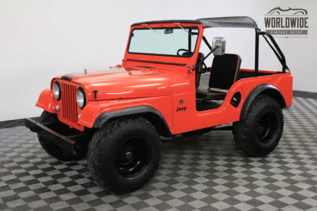 1966 orange restored bimini top lifted ready for summer!