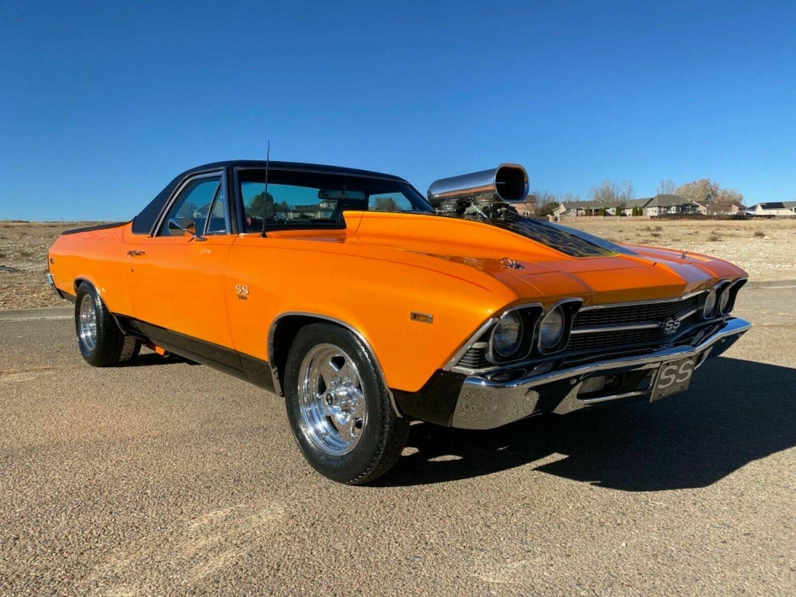 1969 chevrolet chevy el camino ss 396 4speed blower show car