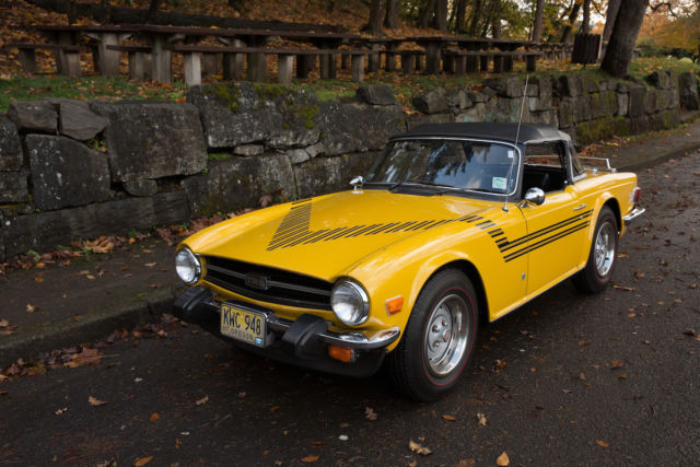 1976 triumph tr6 - last year of tr6 with rare overdrive