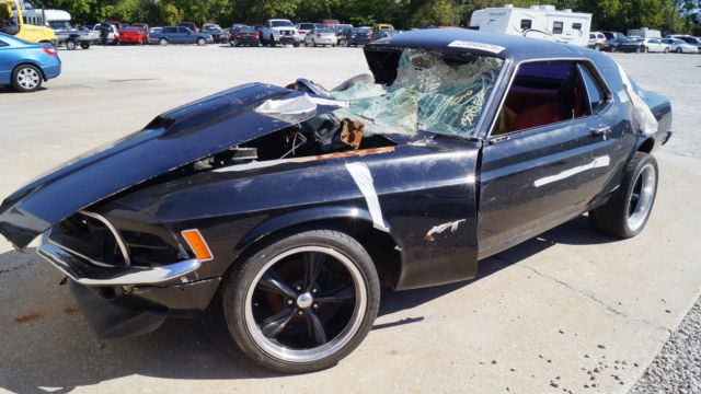 1970 ford mustang base hardtop 2-door 5.0l - junk title - parts car only