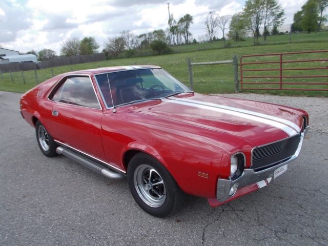 1968 amc amx javlin, matching 390, 4 speed and 342 posi, go pack, ps, disc, tilt